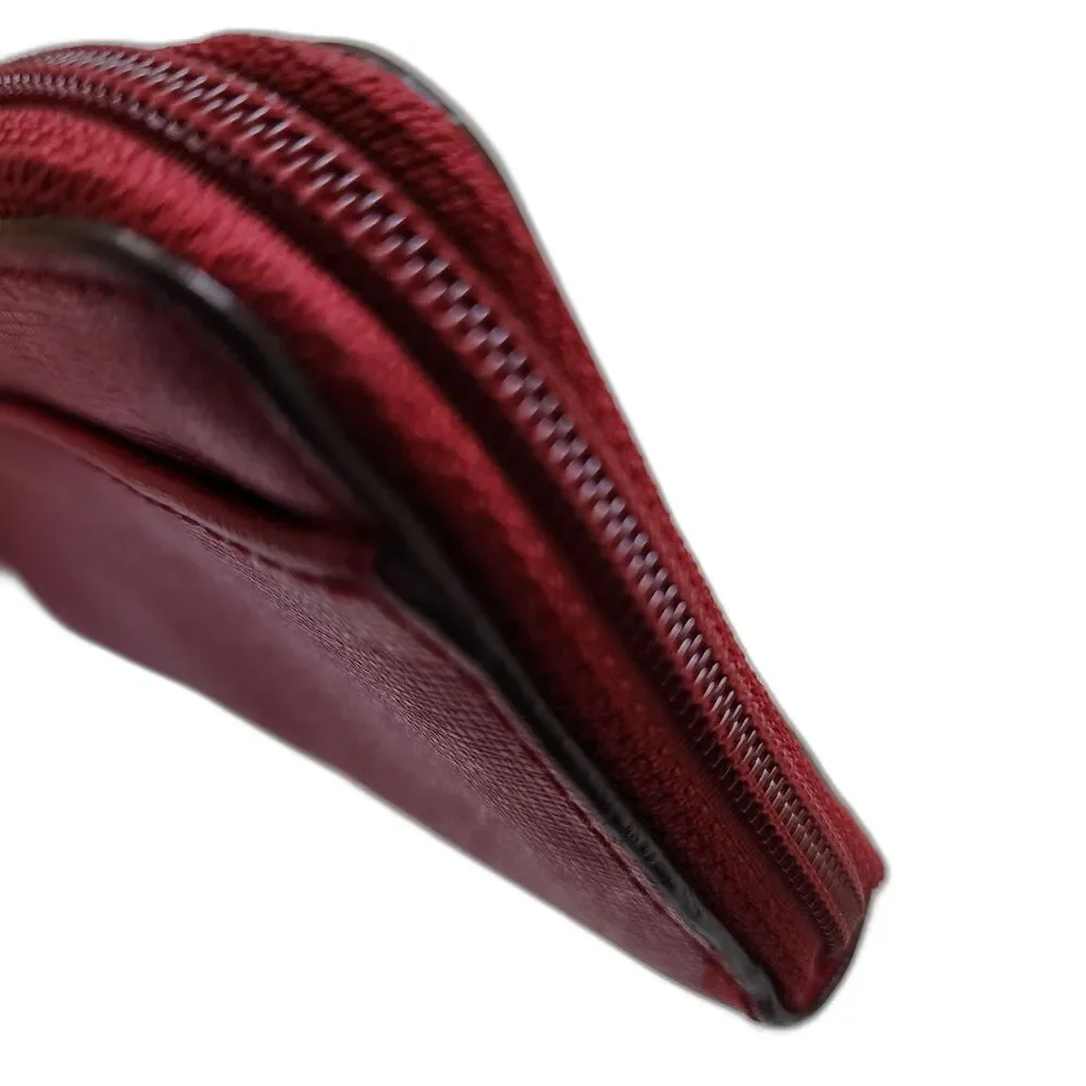 Coach Vintage Red Leather Wallet - Picture 6 of 8